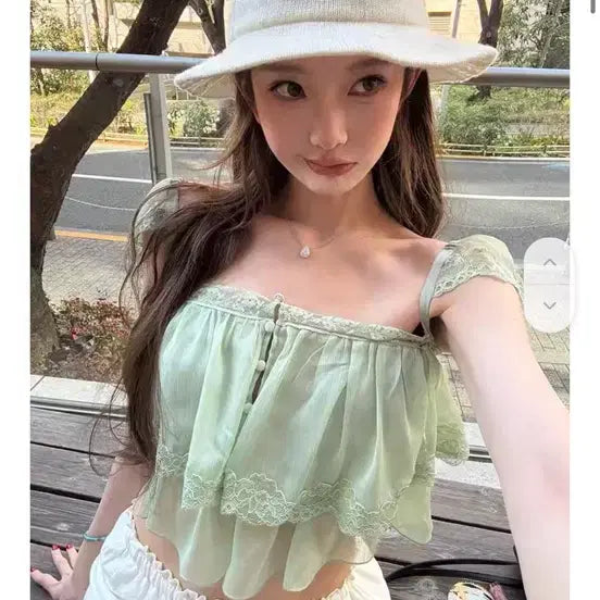 [BUNJANG] Rose de J Blouse / 로즈드제이 블라우스