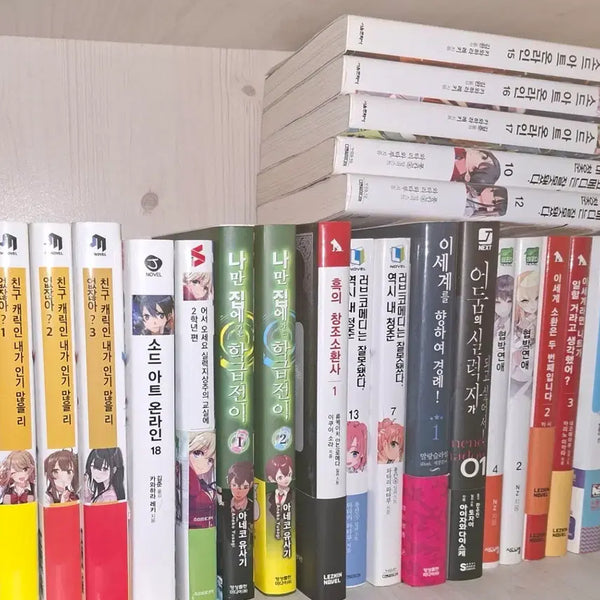 [BUNJANG] Light Novel Bundle Set / 라노벨 책 일괄 판매