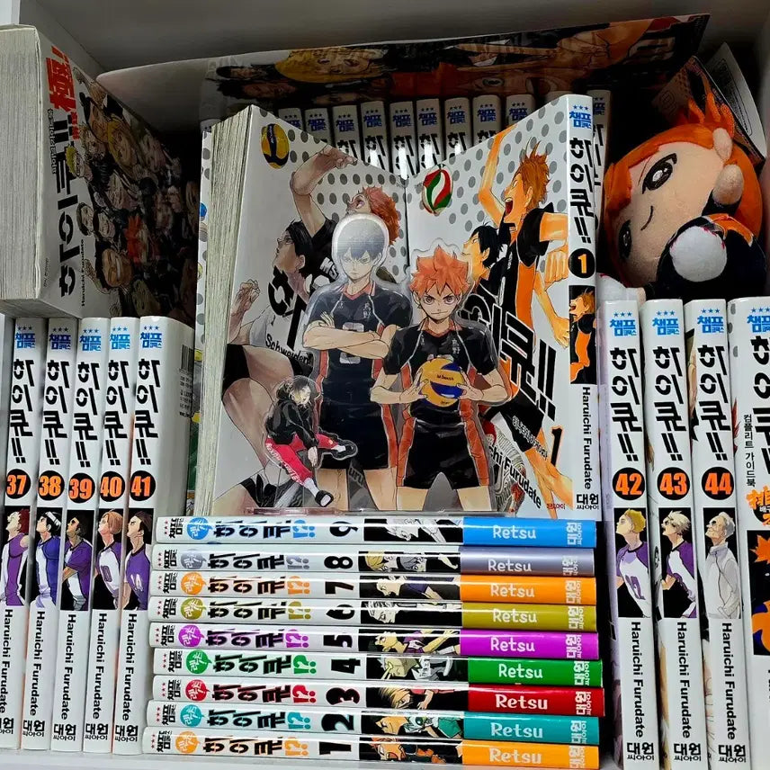 [BUNJANG] Haikyuu!! Complete Manga Set + Let's Haikyuu! 1-9 + Final Guidebook + Complete Guidebook / 하이큐 만화책  전권 + 렛츠 하이큐 1~9권 + 파이널 가이드북 + 컴플리트 가이드북