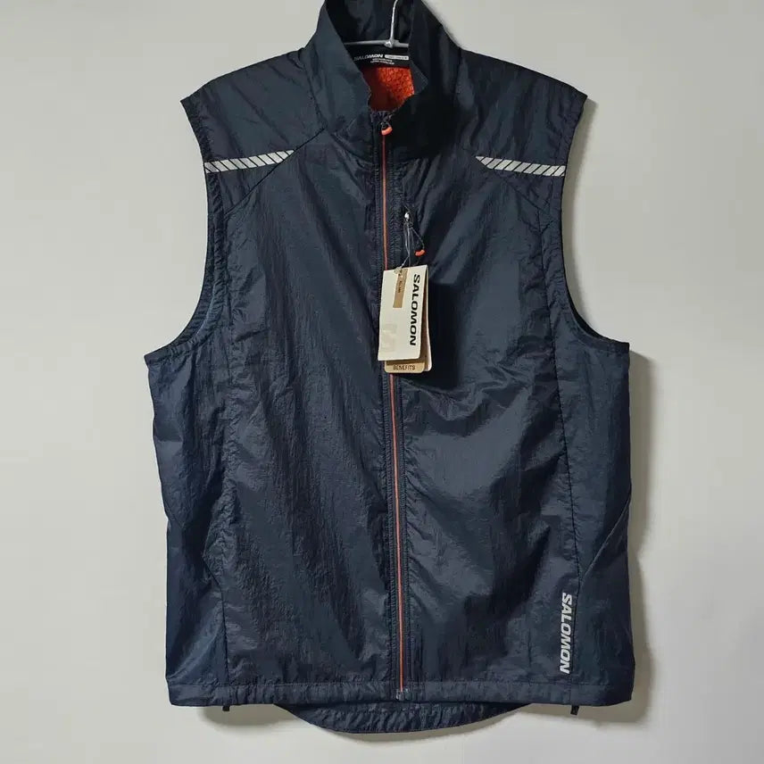 [BUNJANG] Salomon Windbreaker Vest (M) Navy / 95[새상품/정품] 살로몬 바람막이 베스트 조끼 (M사이즈)