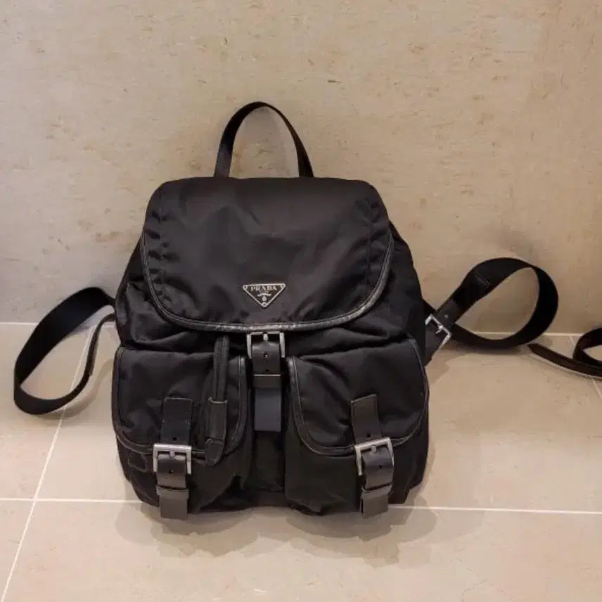 [BUNJANG] Prada Backpack Black / 프라다 백팩 블랙