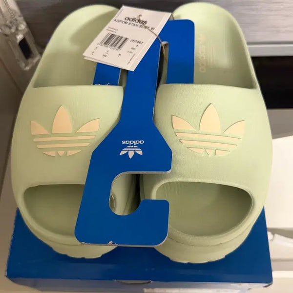 [BUNJANG] Adidas Adifom Stan Slide Linen Green (JH7467) - 235 / 아디다스 아디폼 스탠 슬라이드-리넨그린/JH7467 _235[새상품]