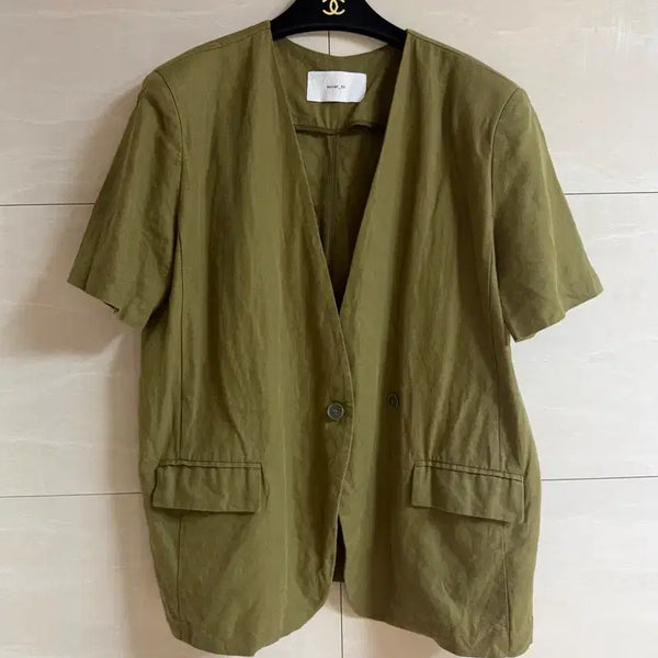 [BUNJANG] Khaki Summer Jacket / 카키 여름 자켓