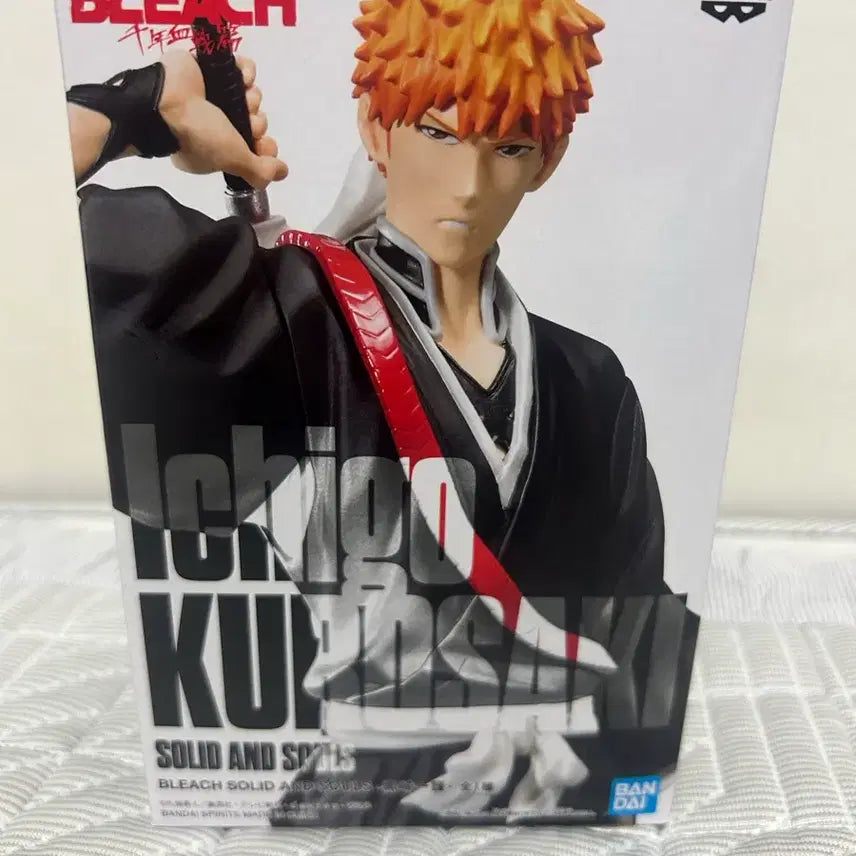 [BUNJANG] SEALED Banpresto Ichigo Kurosaki SOLID AND SOULS Figure / 미개봉 정품 이치고