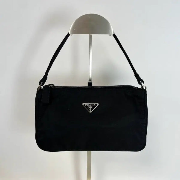 [BUNJANG] Prada Nylon Shoulder Bag Mini Black / 프라다 나일론 숄더백 블랙 미니