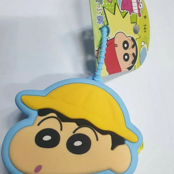 [BUNJANG] Crayon Shin-chan Face Coin Purse Keychain Bag Charm / 짱구 얼굴 동전지갑 키링 가방고리(8/16까지만)