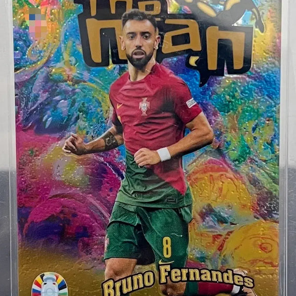 [BUNJANG] 2022 Finest The Man Bruno Fernandes Limited Edition Gold Card #50 / 2022 파이니스트 더 맨 브루노 페르난데스 50한정 골드