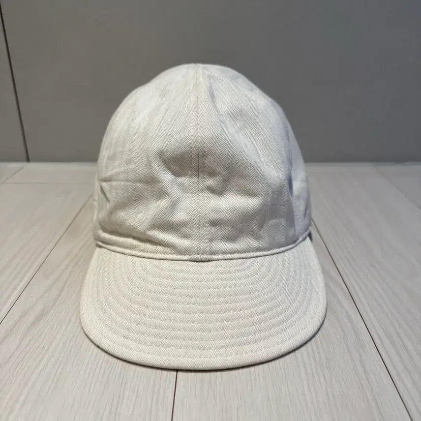 [BUNJANG] Trophy Clothing Cotton Mechanic Work Cap Ivory 7 1/2 / 트로피클로딩 코튼 메카닉 워크 캡 아이보리 7 1/2