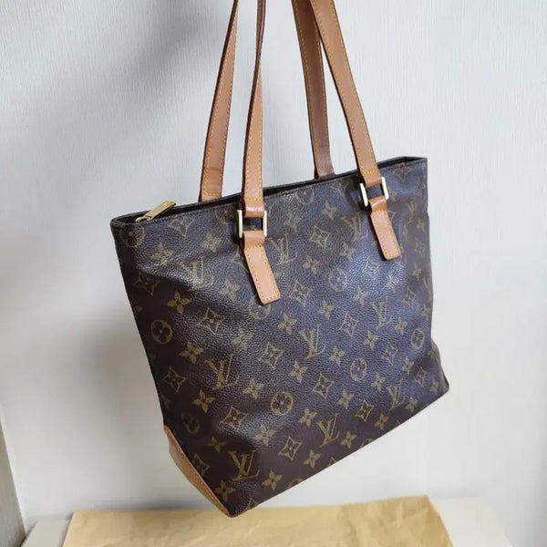 [BUNJANG] Louis Vuitton Monogram Cabas Shoulder Bag / 정품) 루이비통 모노그램 카바스 숄더백