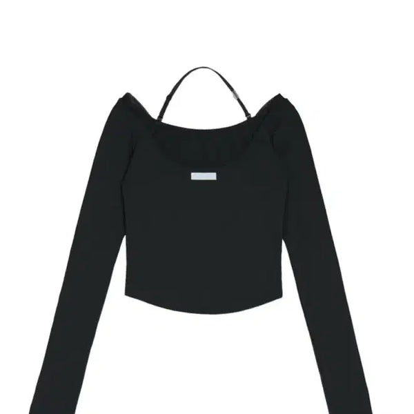 [BUNJANG] Ojos i:e Fluid Longsleeve T-shirt Black / OJOS 롱슬리브 티셔츠 블랙 i:e Fluid Longsleeve T-shirt 01 / Black