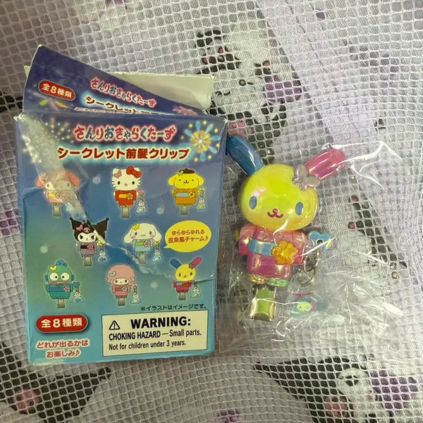 [BUNJANG] Sanrio Usahana Hairpin / 산리오 마츠리 우사하나 머리핀