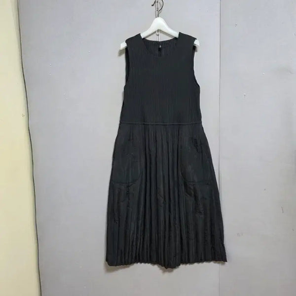 [BUNJANG] Bonded Quilted Dress / 따뜻한 본딩 누빔 원피스 F   n7272