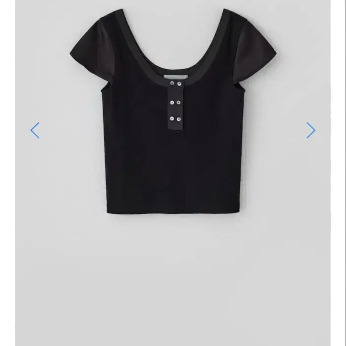 [BUNJANG] Thanat Henry Button Top Black / (새상품)타낫 헨리 버튼 탑 블랙
