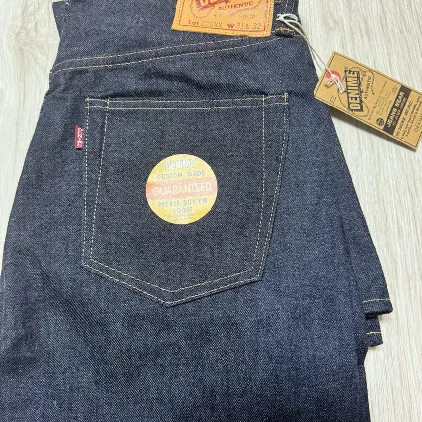 [BUNJANG] Denim 220xx-47 Rigid Denim Pants Size 31/32 New / 드님 220xx-47 데님팬츠 리지드 31/32 새상품