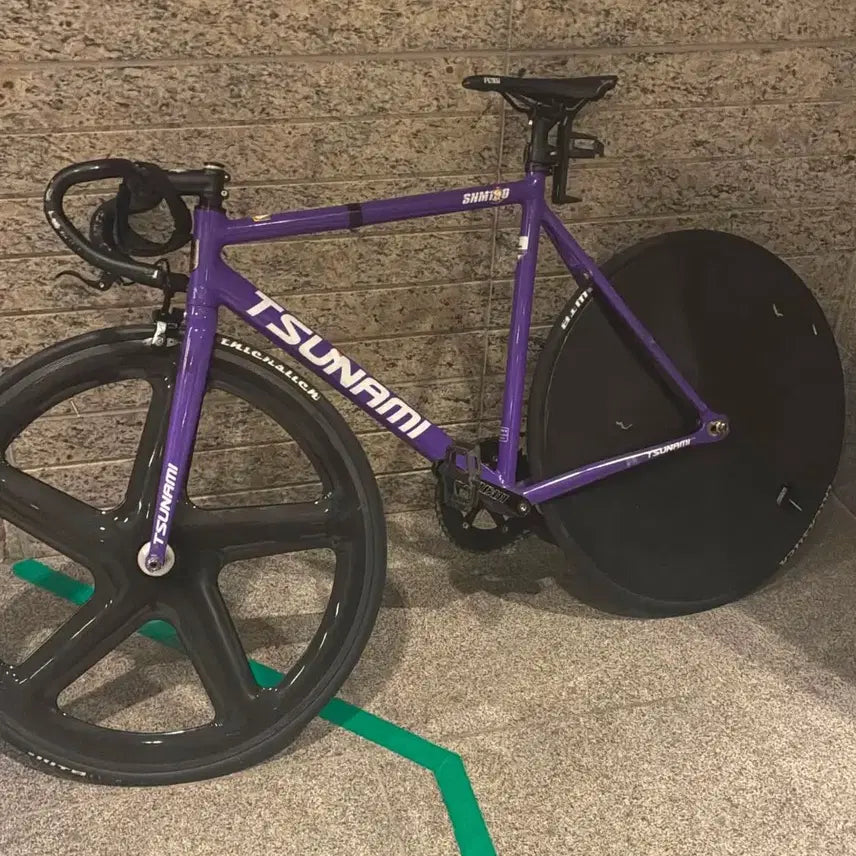 [BUNJANG] Tsunami SNM100 'Purple Tsunami' Bicycle / 쓰나미 snm100 보라쓰나미 무하자급