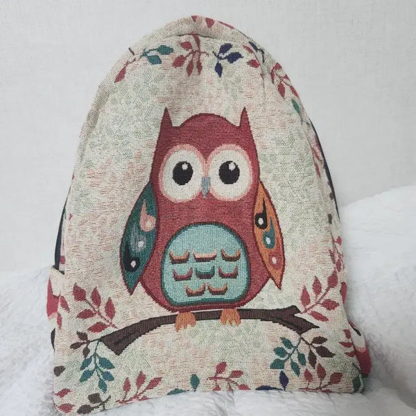 [BUNJANG] Owl Backpack Bag / 부엉이 백팩 가방