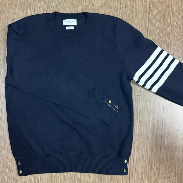 [BUNJANG] Thom Browne Milano Stitch Knit Navy Size 4 / 톰브라운 밀라노 스티치 니트 네이비 4사이즈