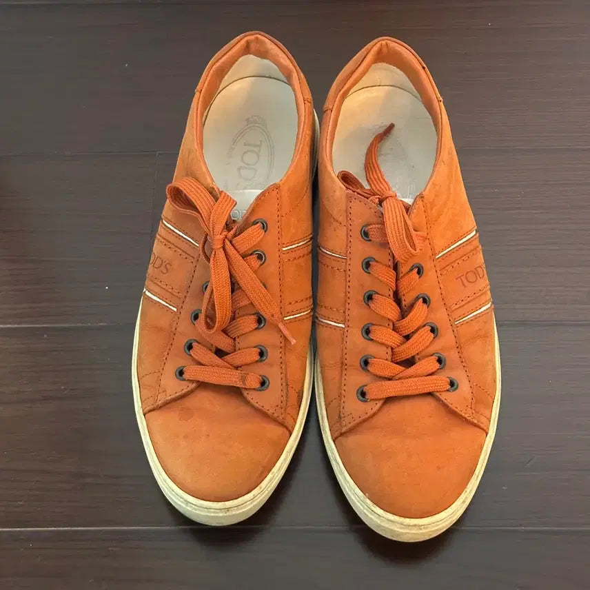 [BUNJANG] TOD'S Suede Logo Sneakers / TOD'S 토즈 스니커즈 270