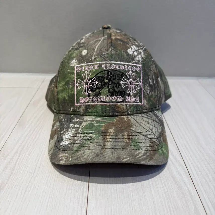 [BUNJANG] CANT Chrome Hearts Parody Bass Pro Shops Camouflage Mesh Cap / 캔트 크롬하츠 패러디 배스프로샵 카모플라주 메시캡