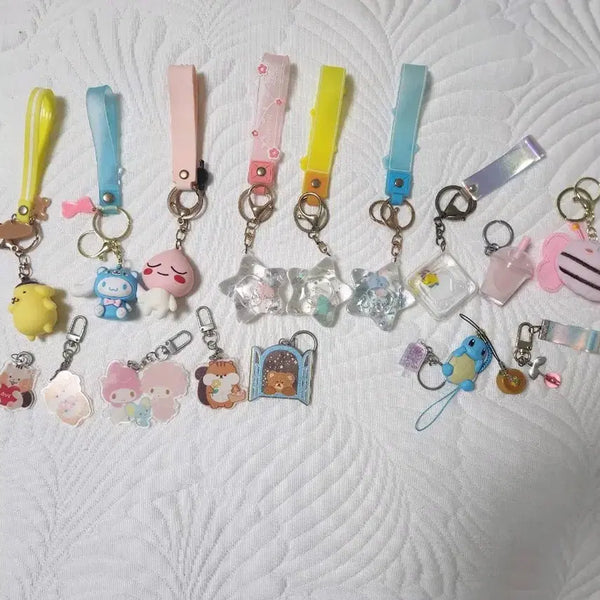 [BUNJANG] Assorted Character Keyring Set / 다양한 캐릭터 키링 세트