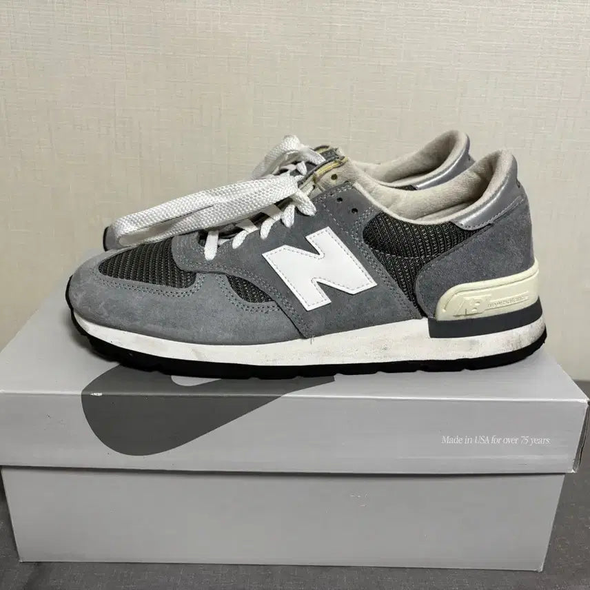 [BUNJANG] New Balance 990v1 Grey US 10 / [뉴발란스] 990v1 그레이 280size
