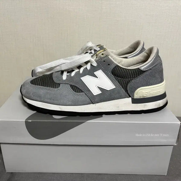 [BUNJANG] New Balance 990v1 Grey US 10 / [뉴발란스] 990v1 그레이 280size