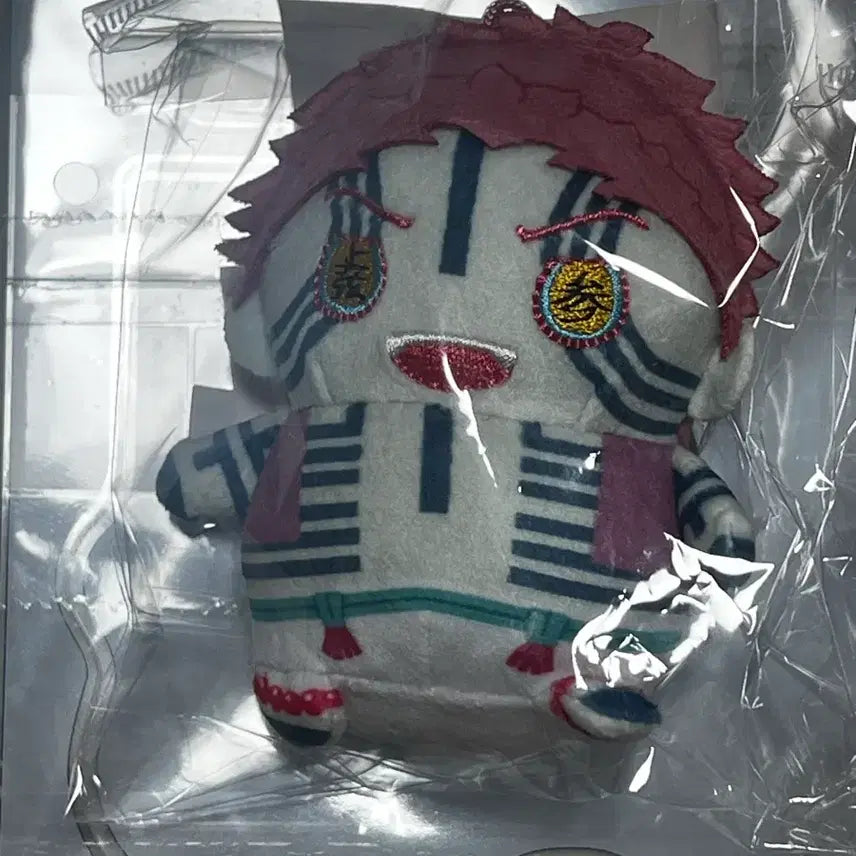 [BUNJANG] Demon Slayer Akaza Mametomato Doll (Sealed) / (미개봉) 귀멸의칼날 아카자 마메메이토 인형