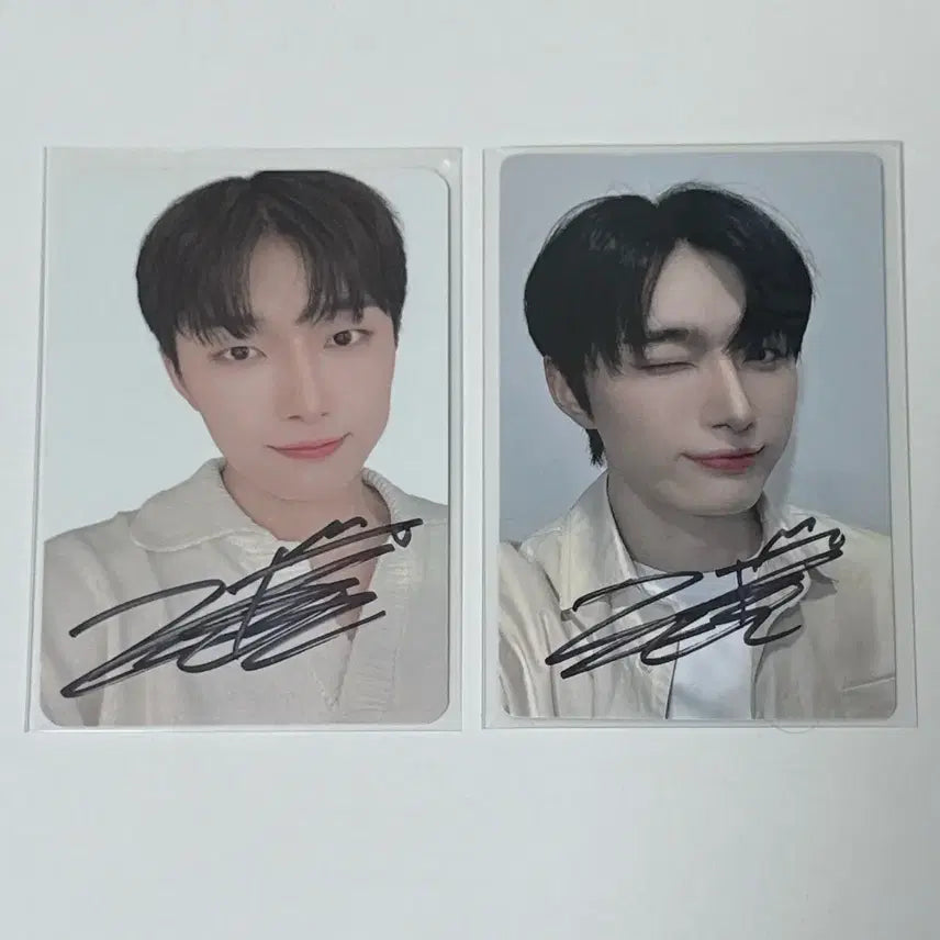 [BUNJANG] OMEGA X Jaehan Signed Photocard / 오메가엑스 재한 싸인 포카