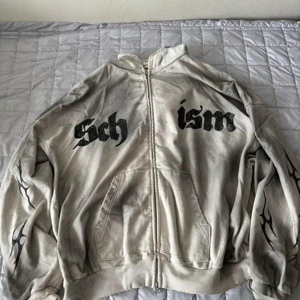 [BUNJANG] SKIZM Inducing Hoodie Zip-up L / 스키즘인듀싱 후드집업L