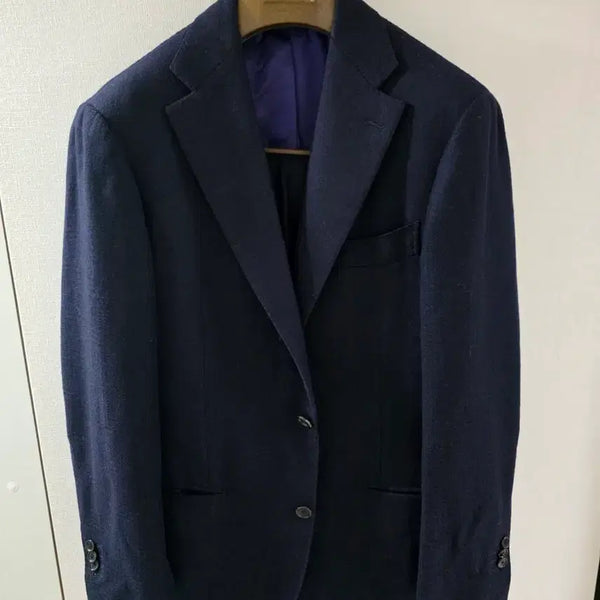 [BUNJANG] Ring Jacket Brilla Dark Navy Shadow Glen Check Flannel Suit / 링자켓 브릴라 다크네이비 쉐도우 글렌체크 플란넬 수트