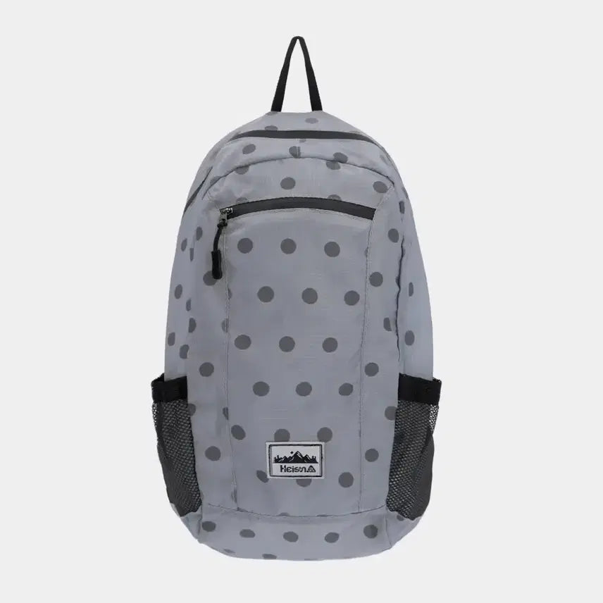 [BUNJANG] Heisan Dot Backpack Charcoal / (새상품)(미개봉) 하이산 도트 백팩 차콜