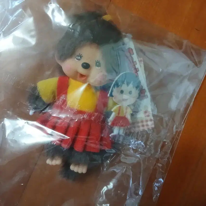 [BUNJANG] Maruko Collaboration Monchhichi Doll Keychain (Authentic) / (최저가)마루코 콜라보 몬치치 인형키링 정품 새상품