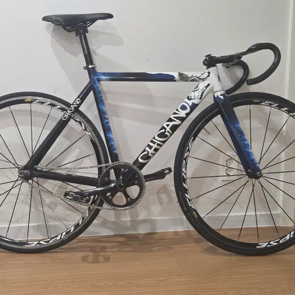 [BUNJANG] Cohiceon Chicano Skeleton Pixie Integrated Carbon Track Bike / 코히즌 치카노 스켈레톤 픽시