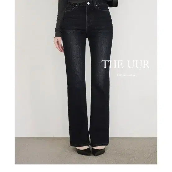 [BUNJANG] uur Pieton Semi Bootcut Denim (Dark Indigo) / uur 피에톤 세미 부츠컷 데님 (다크 인디고)