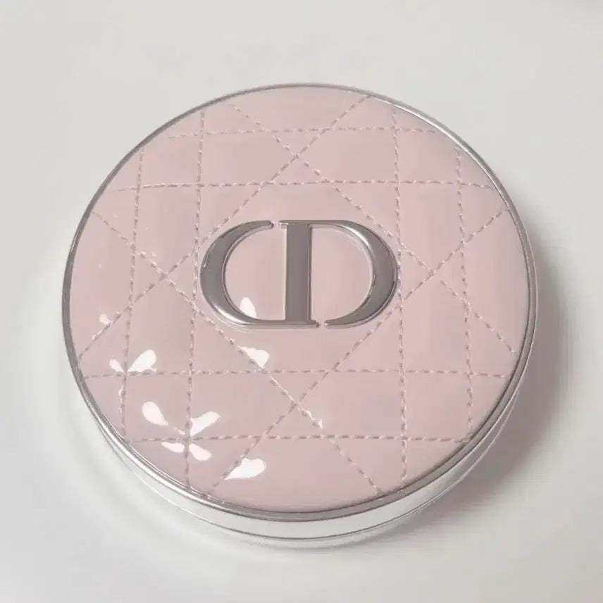 [BUNJANG] Dior Pink Cannage Cushion Case / 디올 핑크 쿠션 케이스 까나쥬