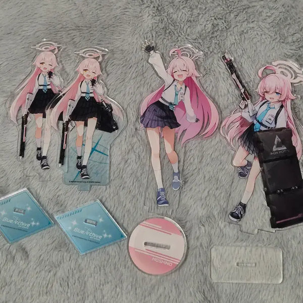 [BUNJANG] Blue Archive Hoshino Acrylic Stand Bundle Set / 블루아카 블루아카이브 호시노 아크릴 스탠드 일괄