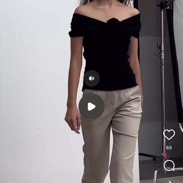 [BUNJANG] Asura Rose Summer Knit / 아수라 로즈 썸머 니트