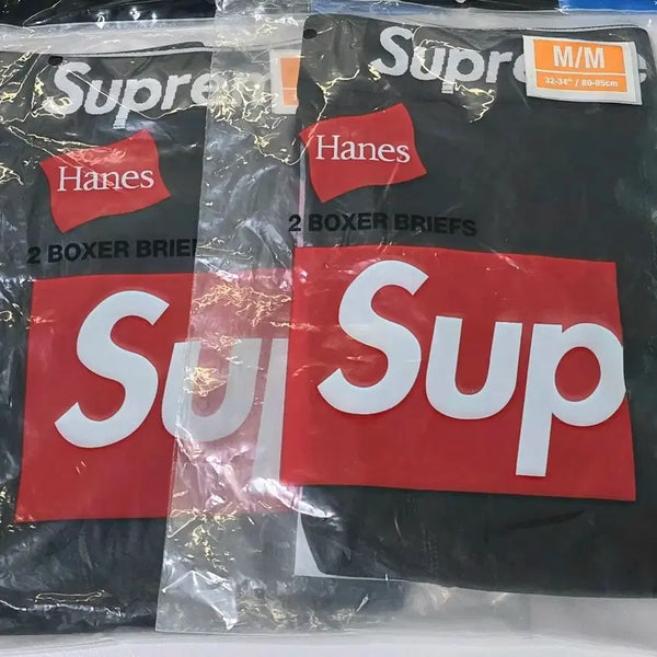 [BUNJANG] Supreme Boxer Briefs (Pack of 1) / 슈프림 박서 브리프 팬티