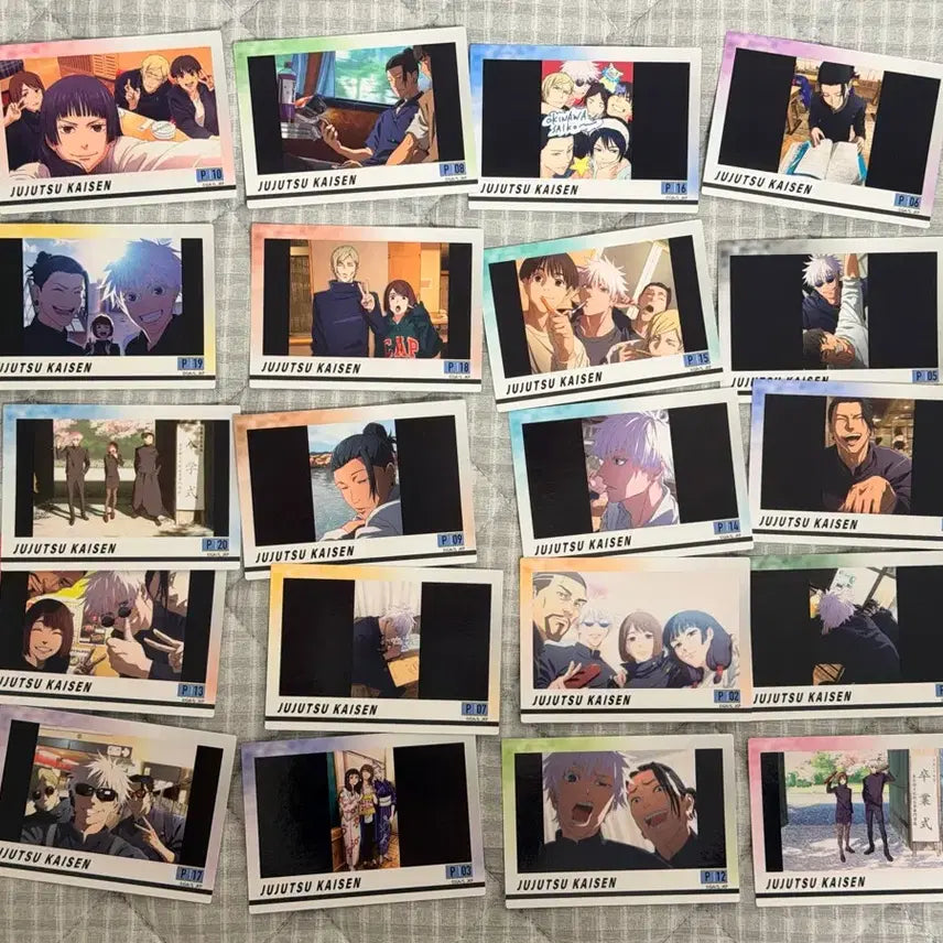 [BUNJANG] Jujutsu Kaisen Reversible Impression Pictas Full Set - Ending Theme Photocard / 일괄) 주술회전 회옥옥절 Pictas 픽타스 피타스 엔딩 ED 포토카드 풀셋