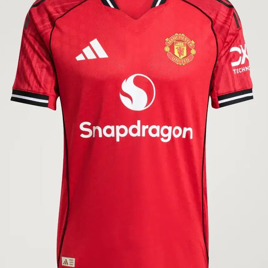 [BUNJANG] Manchester United 25/26 Authentic Home Jersey - Size L / 새상품 )) 25 26 맨체스터 유나이티드 어센틱 홈 L