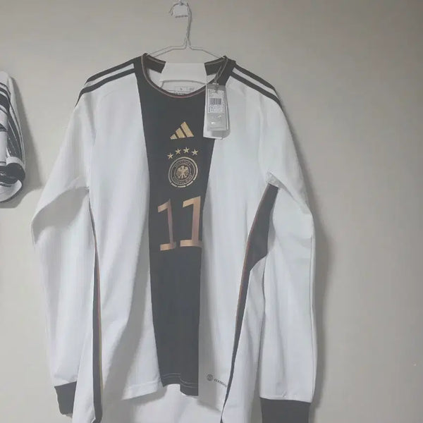 [BUNJANG] Adidas 22-24 Germany National Team Home Long Sleeve Replica Jersey (95S) / 22-24독일 국대 홈 로이스 유니폼 져지 긴팔 판매95S/택