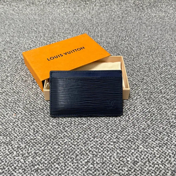 [BUNJANG] Louis Vuitton Epi Card Holder Navy / 루이비통 에피 카드홀더 카드지갑 네이비