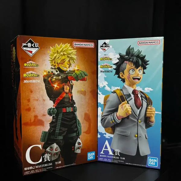 [BUNJANG] My Hero Academia Ichiban Kuji Izuku Midoriya (A Prize) & Katsuki Bakugo (C Prize) Figures / 나의 히어로 아카데미아 이치방쿠지 A상 미도리야+C상 바쿠고