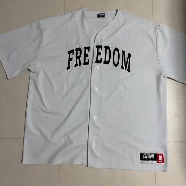 [BUNJANG] Freedom Baseball Jersey 3XL / 3xl 프리덤 야구져지