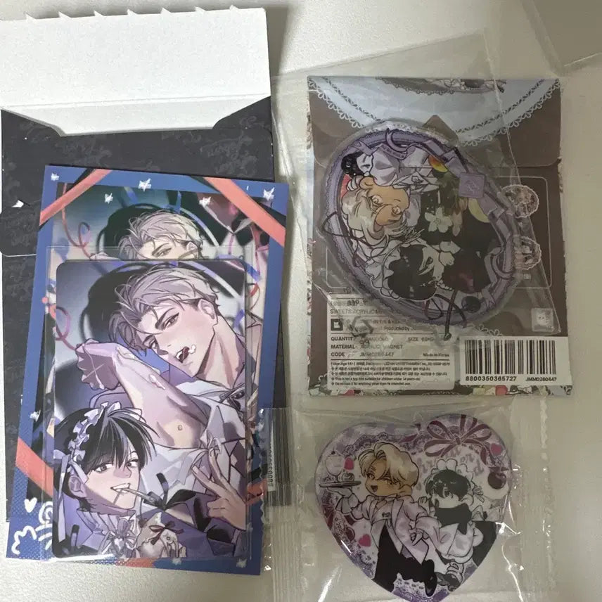 [BUNJANG] Le Bon Shin Gyeol Decofoto Pack Magnet Can Badge Bundle Set / 레봄 신결 캔뱃지 마그넷 데코포토팩 일괄 살롱드르봉
