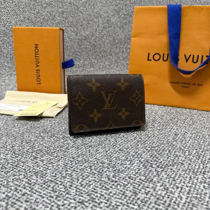 [BUNJANG] Louis Vuitton Monogram Envelope Card Holder / 루이비통 모노그램 엔벨로프 카드지갑