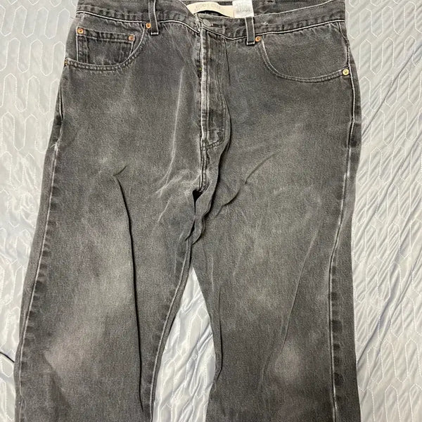 [BUNJANG] Levi's 517 Black Denim Jeans / [38x30] 00s 리바이스 517 블랙
