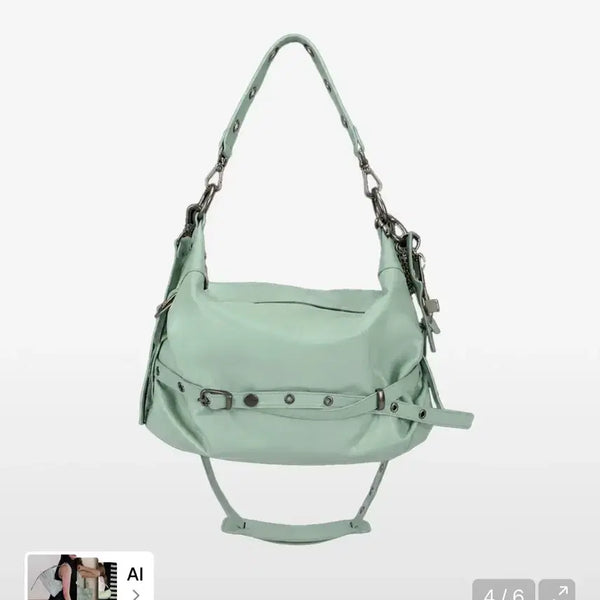 [BUNJANG] Yeomim Mini Slouchy Bag Mint / 여밈 미니 슬라우치백 mini slouchy bag 민트 새상품