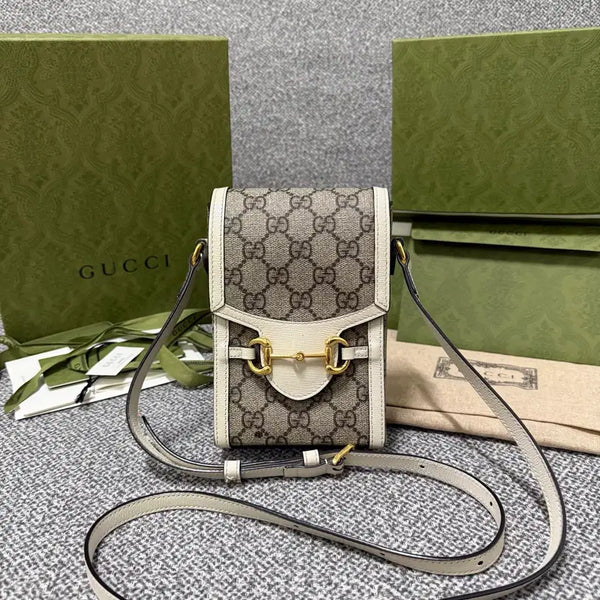 [BUNJANG] Gucci Horsebit 1955 Mini Bag Crossbody / 구찌 홀스빗 1955 미니백