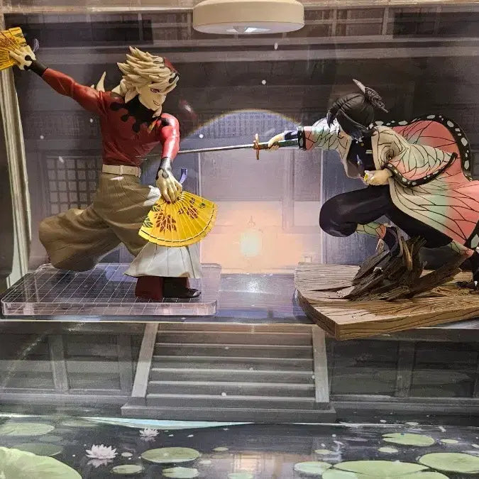 [BUNJANG] Demon Slayer Doma & Shinobu Kocho Action Figure Set / 귀멸의 칼날 도우마 코쵸 시노부a상 피규어